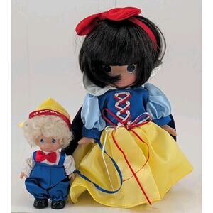 Precious Moments Disney Snow White & Pinocchio Dolls Linda Rick Collection (9" &